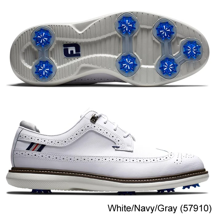 Footjoy Traditions - Wing Tip Golf Shoes - Image 5