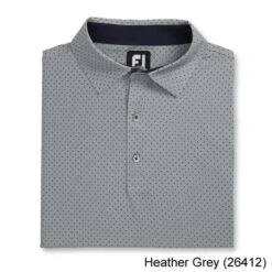 FootJoy Stretch Lisle Dot Print Self Collar