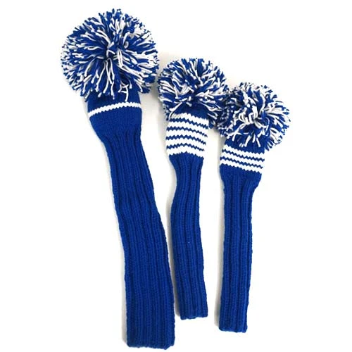 Jan Craig Royal White Stripe Headcover Set - Image 2