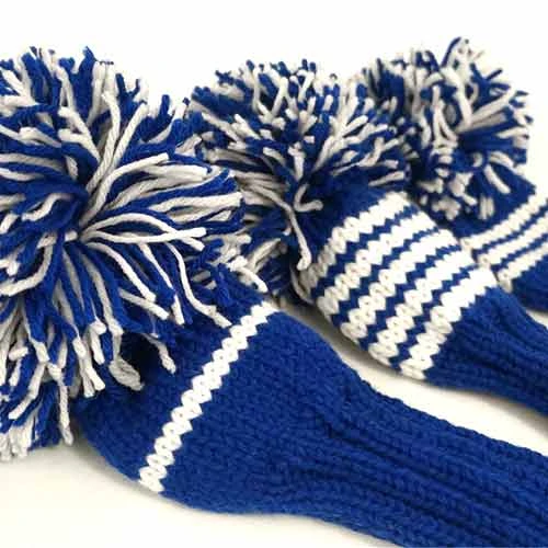 Jan Craig Royal White Stripe Headcover Set - Image 3