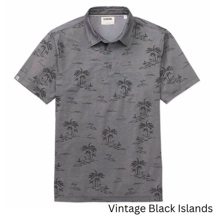 Linksoul Printed Astoria Polo Shirt - Image 3