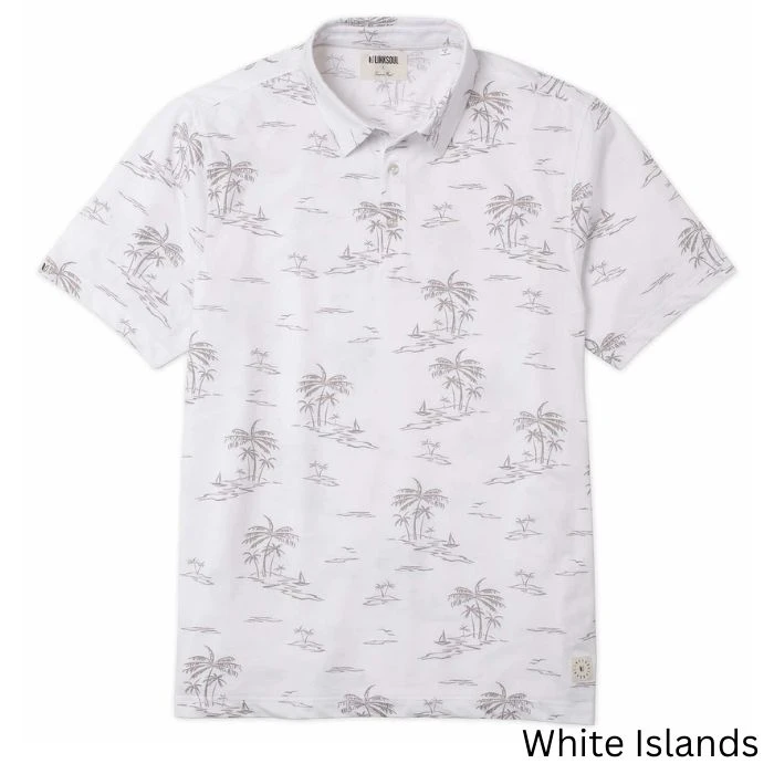 Linksoul Printed Astoria Polo Shirt - Image 4