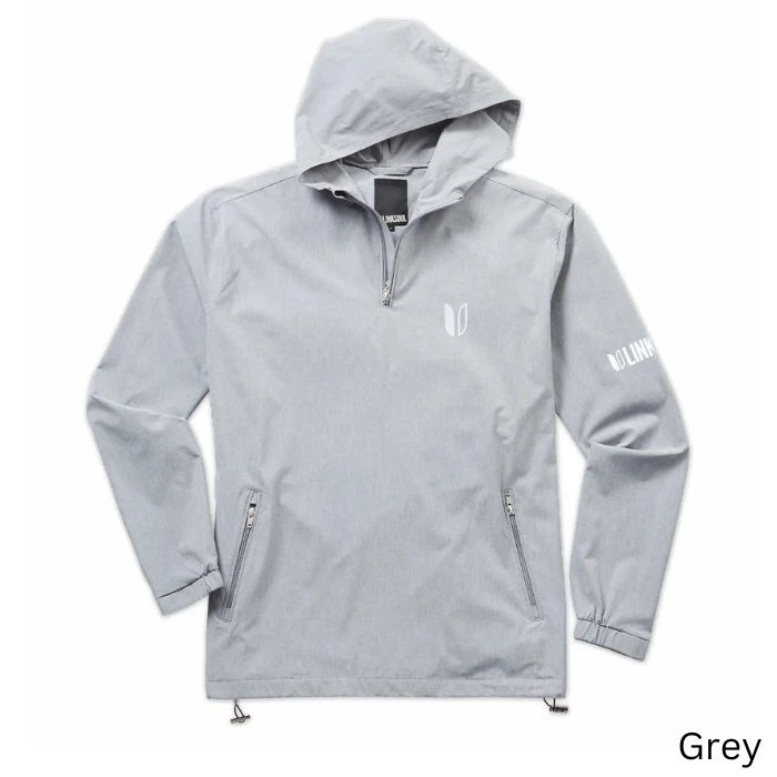 Linksoul Tour Logo Boardwalker AC Hooded Quarter-Zip - Image 2