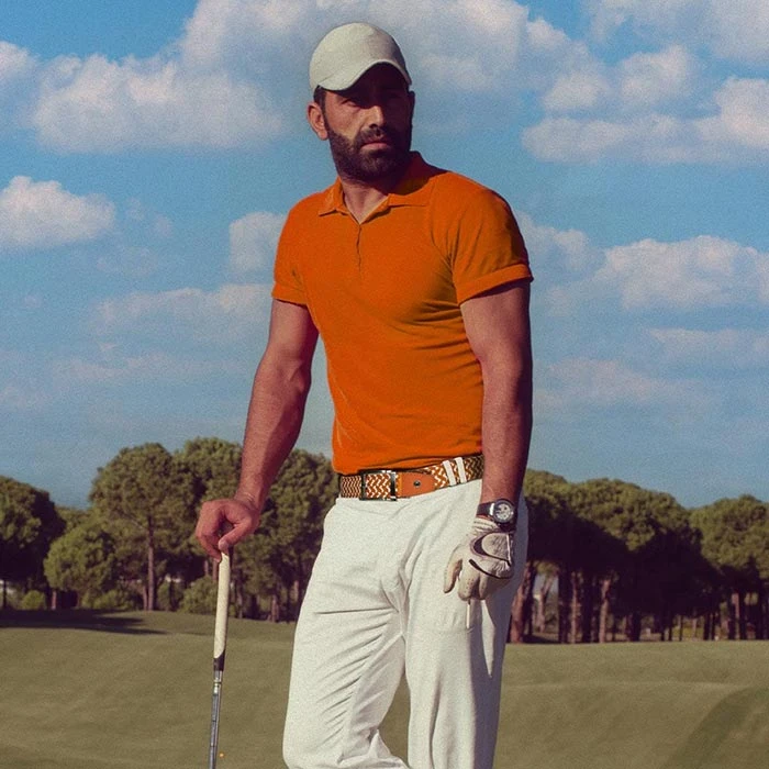 Nexbelt Braided Two-Tone Color Golf Belt - Image 11