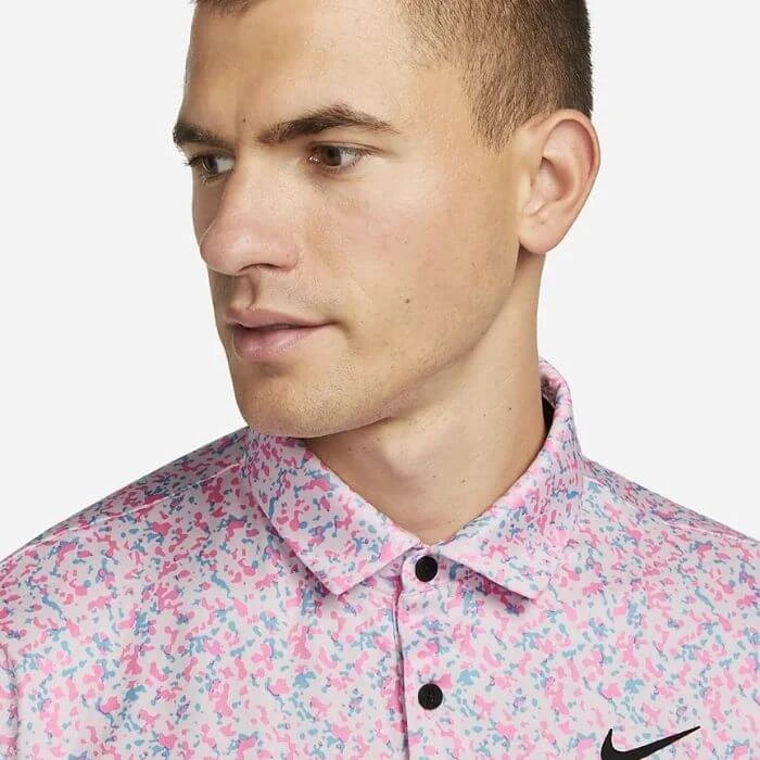 Nike Dri-FIT Tour Camo Golf Polo - Image 5