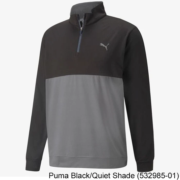 Puma Gamer Colorblock Golf 1/4 Zip