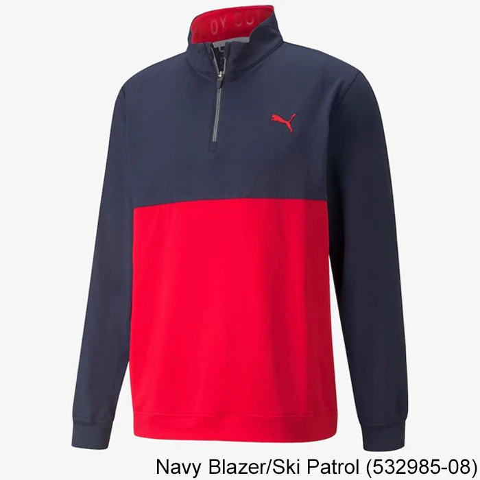 Puma Gamer Colorblock Golf 1/4 Zip - Image 2