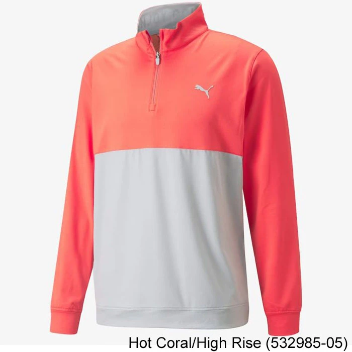 Puma Gamer Colorblock Golf 1/4 Zip - Image 3