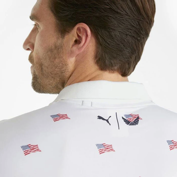 Puma Volition Flags Golf Polo - Image 2
