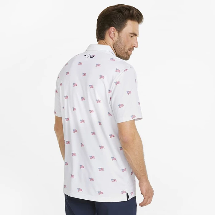Puma Volition Flags Golf Polo - Image 4