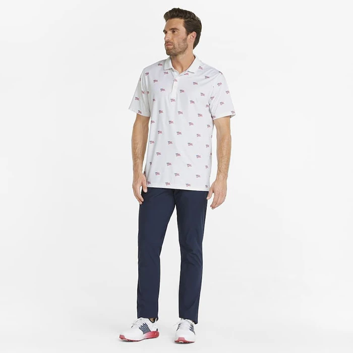Puma Volition Flags Golf Polo - Image 5