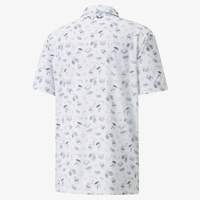 Puma Volition Block Party Golf Polo - Image 6
