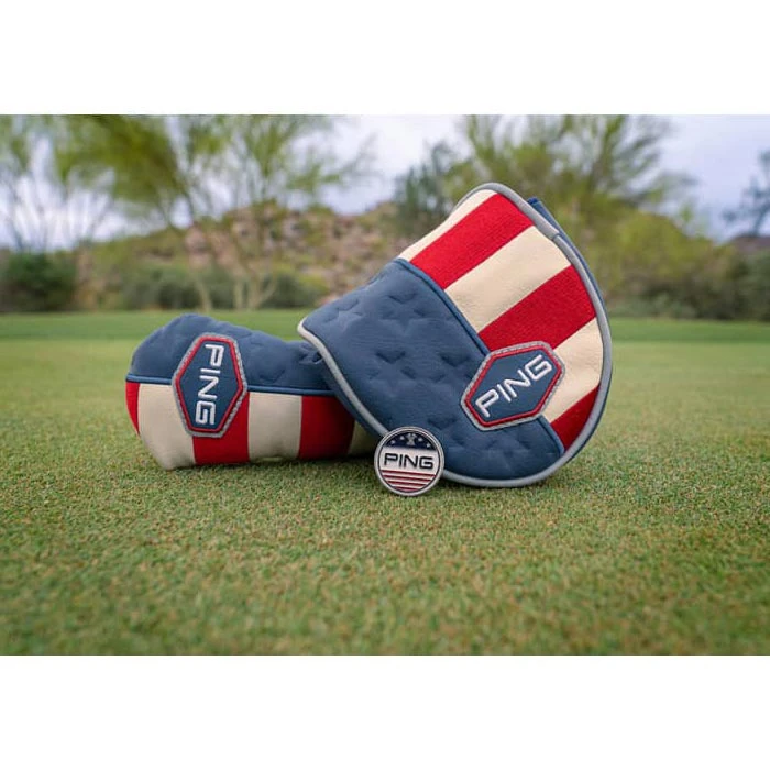 Ping Limited Edition Liberty Mallet Putter Headcover (In Stock) - Image 3