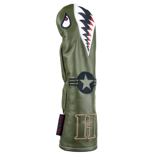 Rose & Fire 2018 Bomber/Warhawk Premium USA Leather Headcover - Image 4