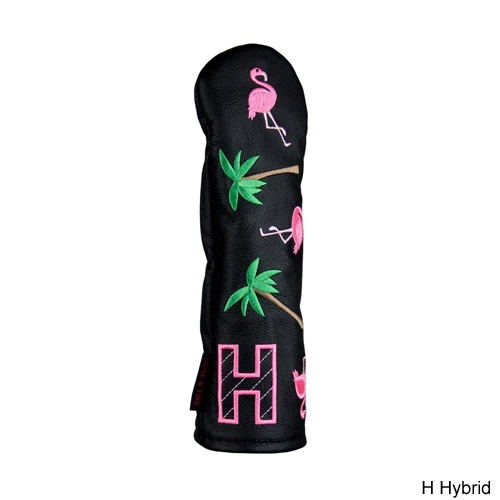 Rose & Fire Flamingo Premium USA Leather Headcover - Image 5