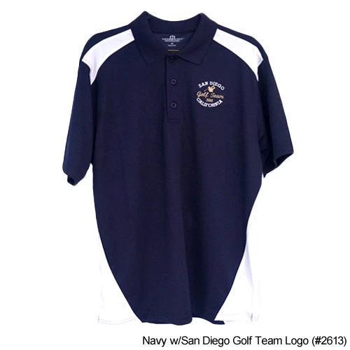 San Diego Gift Omega Sport Block Polo Shirts - Image 5