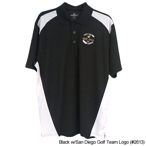 San Diego Gift Omega Sport Block Polo Shirts - Image 7