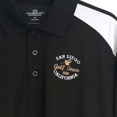 San Diego Gift Omega Sport Block Polo Shirts - Image 8