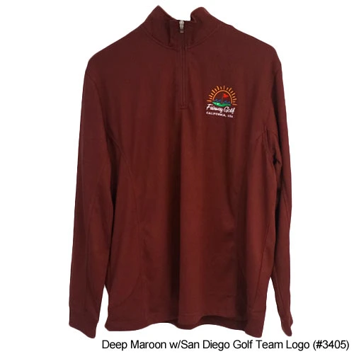 San Diego Gift Vansport Mesh 1/4 Zip Tech Pullovers (#3405) - Image 3