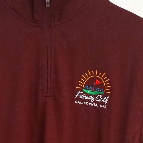 San Diego Gift Vansport Mesh 1/4 Zip Tech Pullovers (#3405) - Image 4