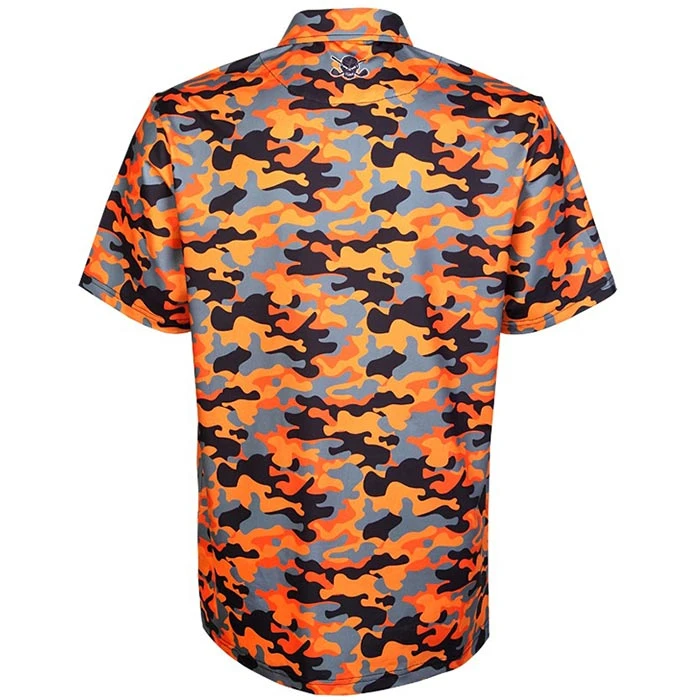 Tattoo Golf Camo Cool-Stretch Golf Shirt - Image 4