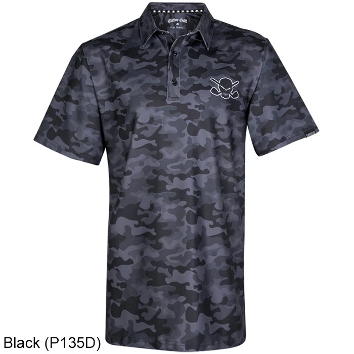 Tattoo Golf Camo Cool-Stretch Golf Shirt - Image 5