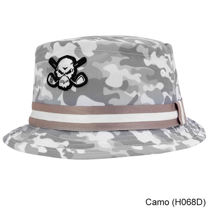 Tattoo Golf Premium Bucket Golf Hat W/ Skull