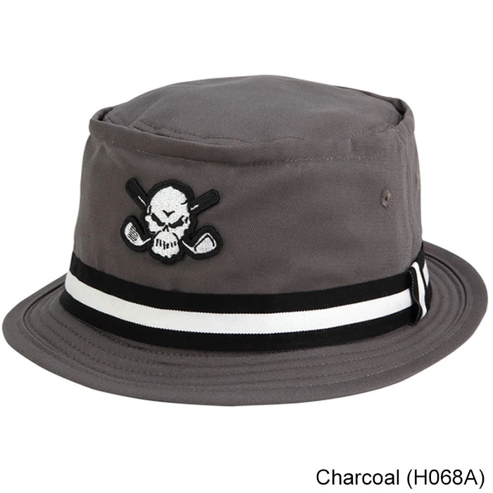 Tattoo Golf Premium Bucket Golf Hat W/ Skull - Image 3