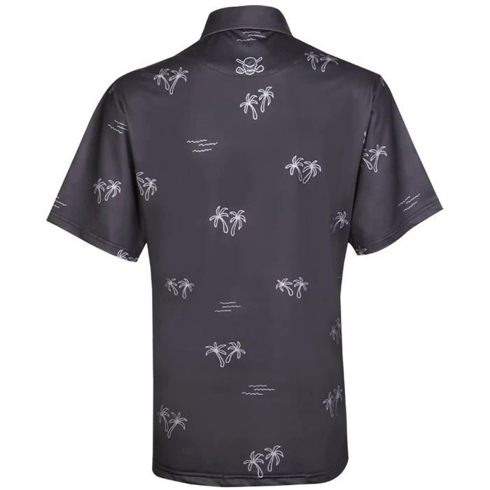 Tattoo Golf Aloha Cool-Stretch Hawaiian Golf Shirt - Image 2
