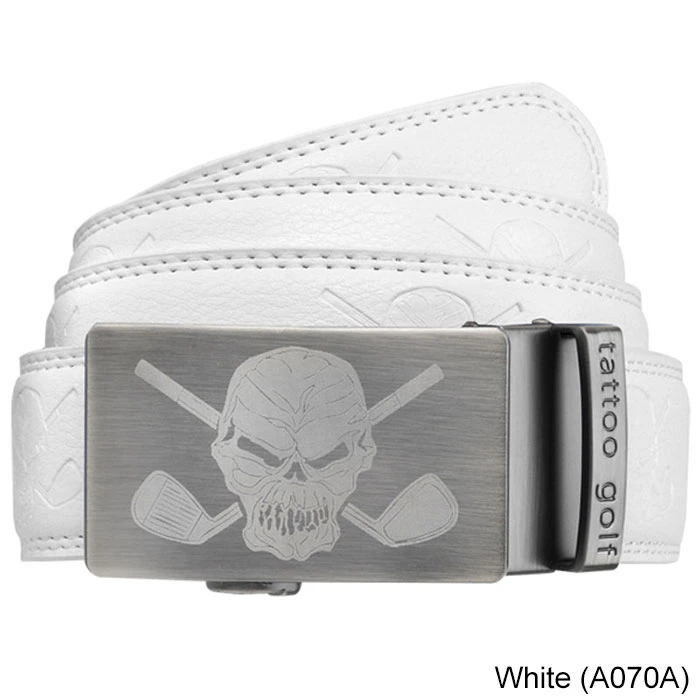 Tattoo Golf Leather Ratchet Belt - Image 2