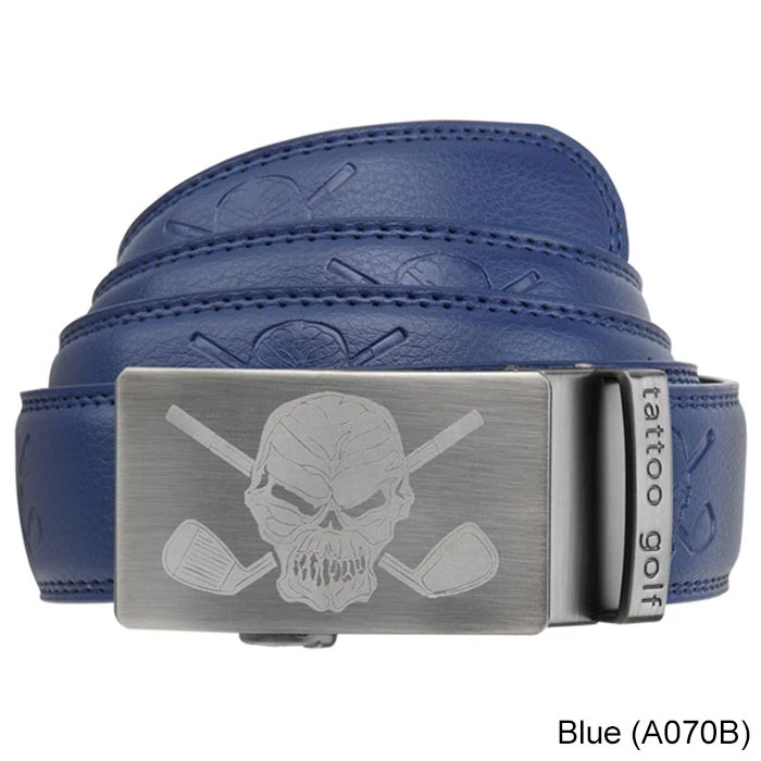 Tattoo Golf Leather Ratchet Belt - Image 3