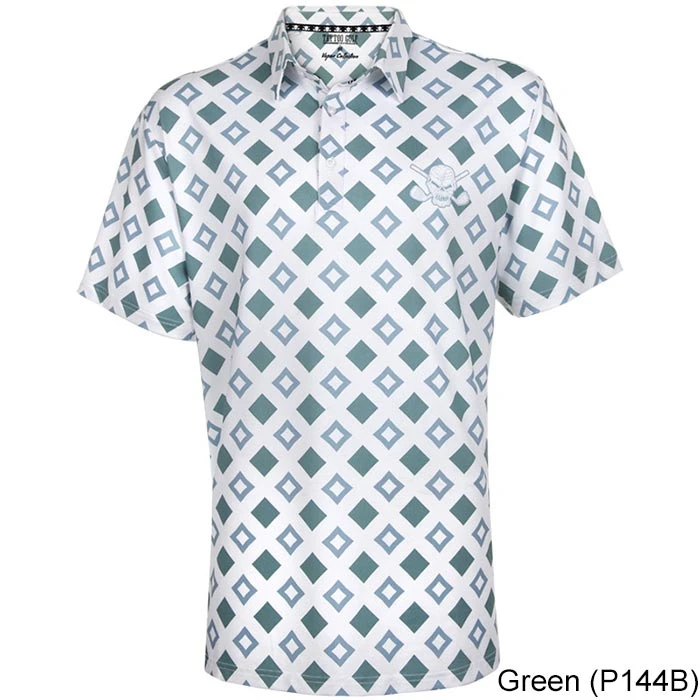 Tattoo Golf Geo Cool-Stretch Golf Shirt - Image 3