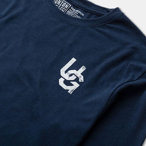 Union Green Double Hit Grit Long Sleeve T-Shirt - Image 3