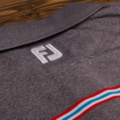 Vokey Design FJ ProDry Lisle Chest Stripe Polo Shirts - Image 5